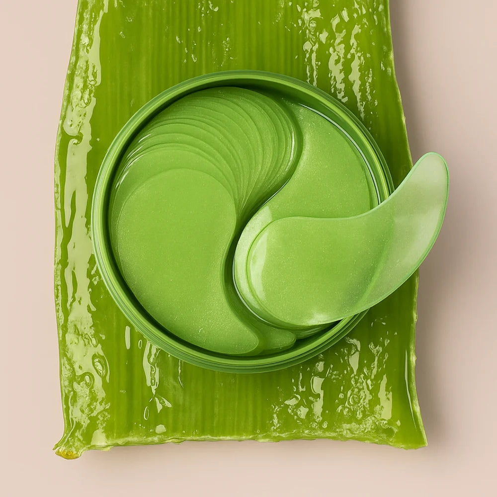 Patch per gli occhi all'aloe vera e collagene